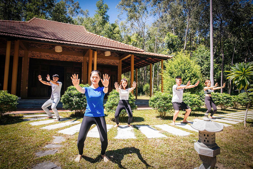 Blend wellness with Hue’s spiritual heritage